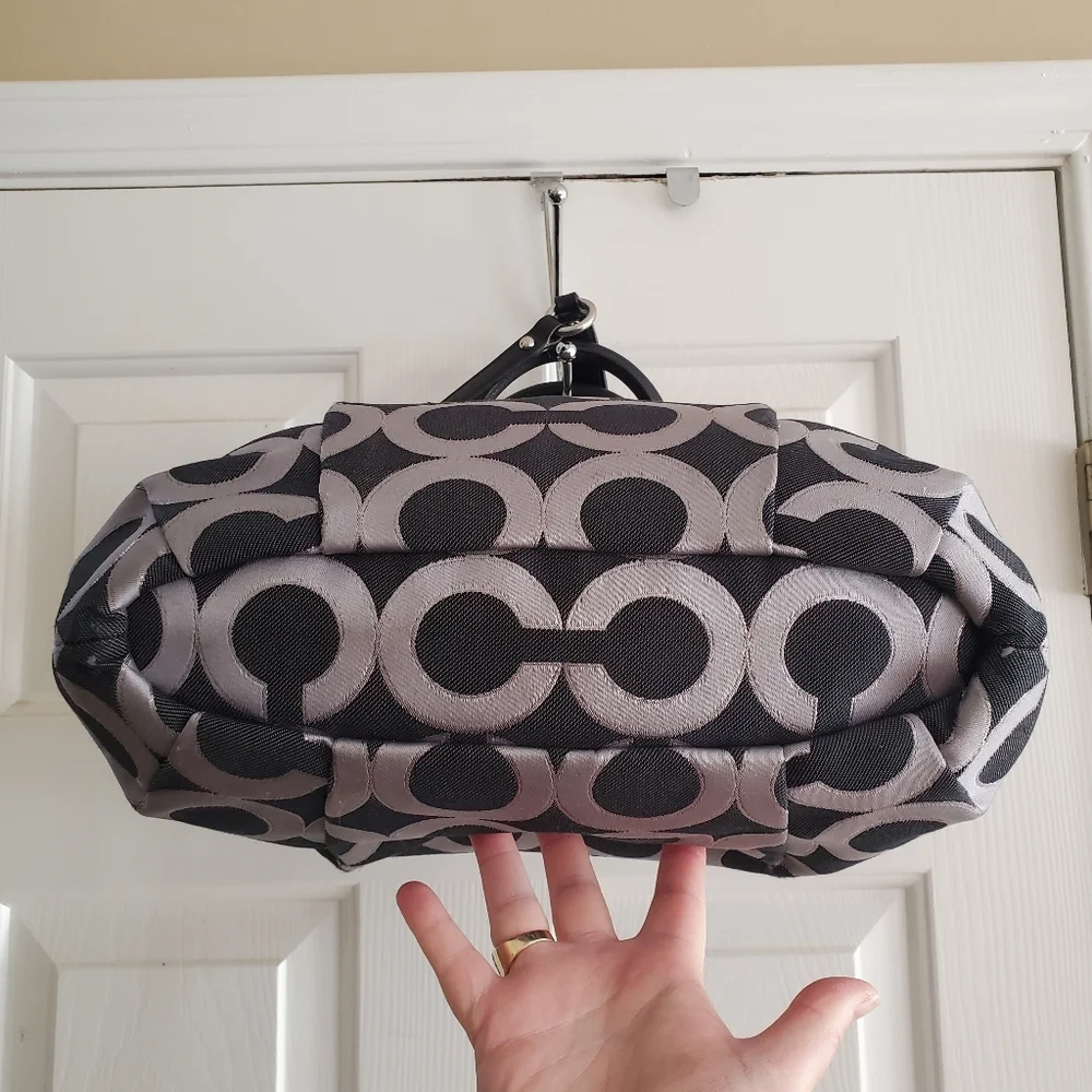 Coach Madison Op Art Sateen Sophia Satchel 18635